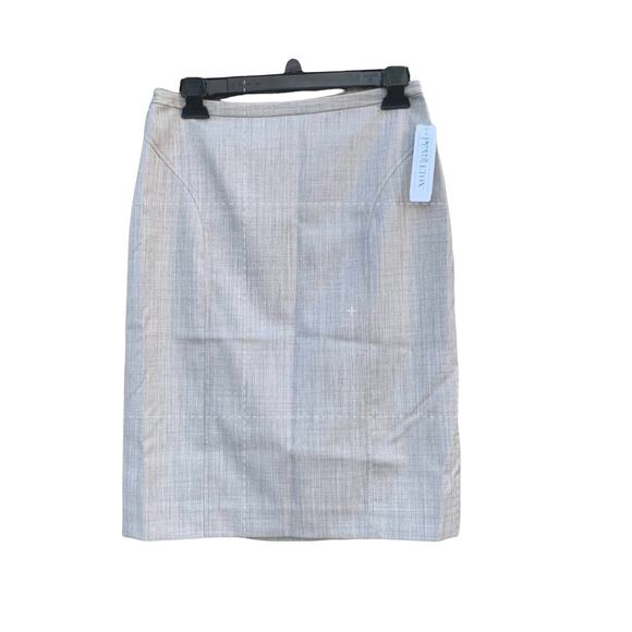 Pendleton Pencil Skirt Beige Wool Blend Size 2 Petite NEW - Picture 1 of 7